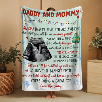 Personalized Baby Blanket – Custom Photo & Name Gift for New Moms & Baby Showers.