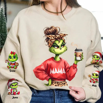 Personalized Christmas Gifts for Mom - Custom 3D Printed Shirts.