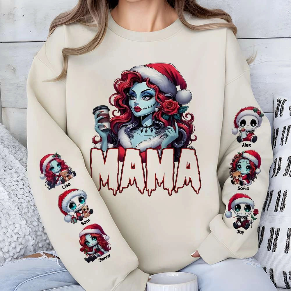 Personalized 3D Shirt for Mom – Custom 'Mama' Design for All Occasions - Printingjoy