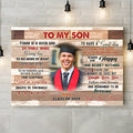 Custom Graduation Canvas Print - Personalized Graduation Gift, Academic Achievement Decor - Printingjoy