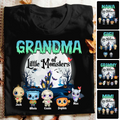 Personalized 'Grandma of Little Monsters' Cute Halloween T-Shirt , Sweatshirt , Hoodie - Printingjoy