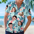 Personalized Hawaiian Shirt - Custom Tropical Vibes Unisex Shirt for Family, Pet Owners, and Pet Lovers - Printingjoy