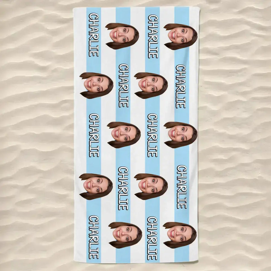 Custom Photo Summer Days And Pet Cuddles - Dog & Cat Personalized Custom Beach Towel - Summer Vacation Gift, Birthday Pool Party Gift For Pet Owners, Pet Lovers - Printingjoy