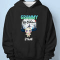 Personalized 'Grandma of Little Monsters' Cute Halloween T-Shirt , Sweatshirt , Hoodie - Printingjoy