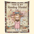 Custom Blanket - Personalized Bookish Gifts For Book Lovers, Bookworms, Readers - The Warmth Of A Blanket Enhances Every Story Printing Joy
