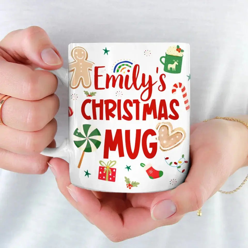 Custom Movie Watching Mug – Personalized Christmas Gift for Best Friends, Sisters & Family.