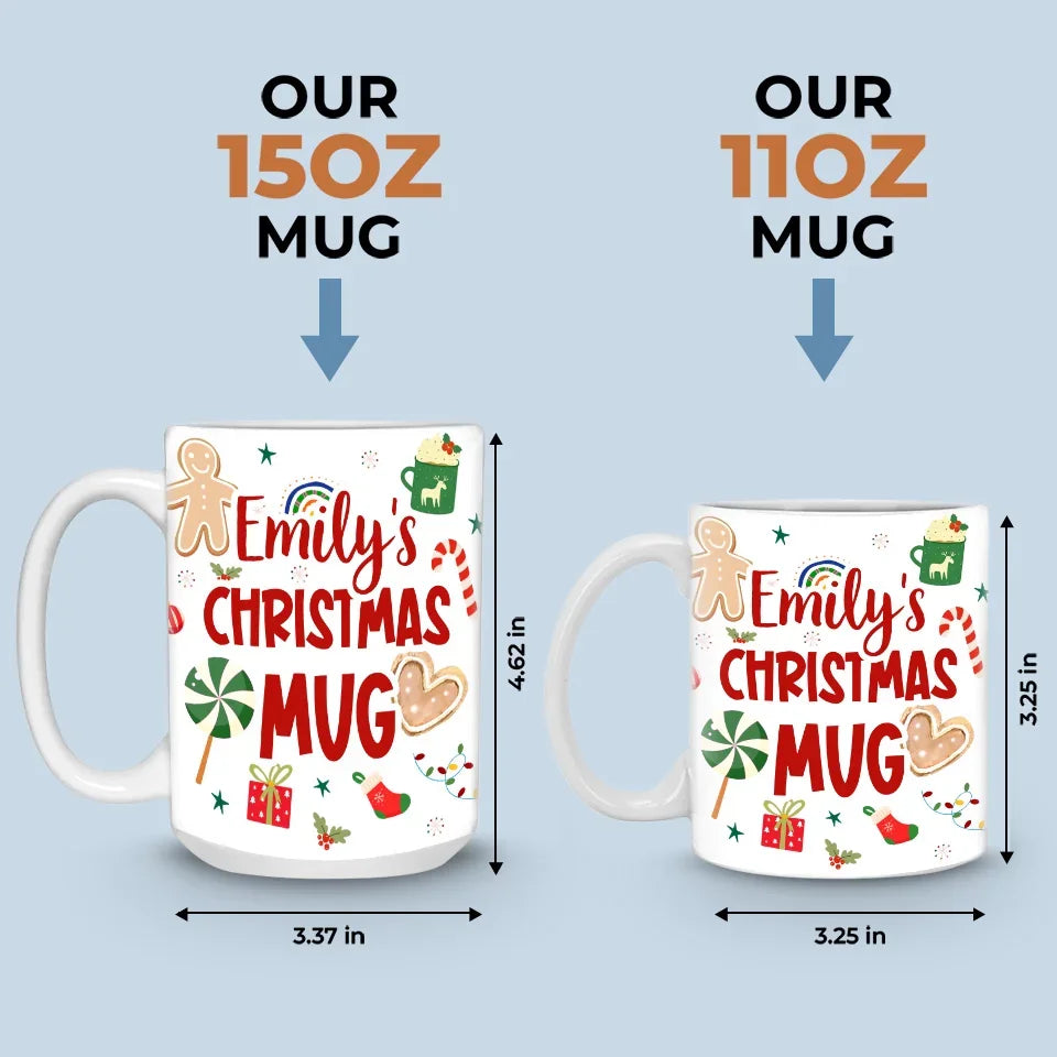 Custom Movie Watching Mug – Personalized Christmas Gift for Best Friends, Sisters & Family Members - Printingjoy