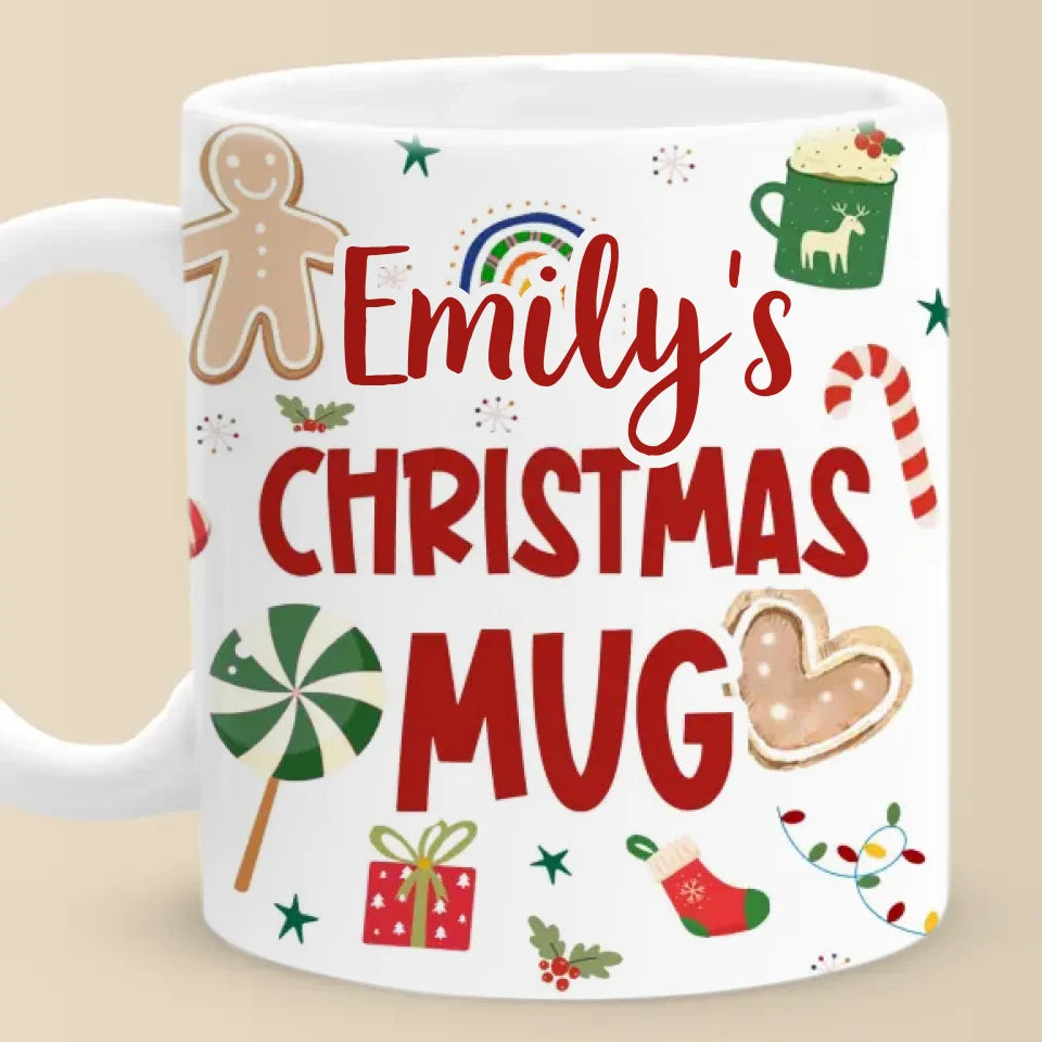 Custom Movie Watching Mug – Personalized Christmas Gift for Best Friends, Sisters & Family Members - Printingjoy