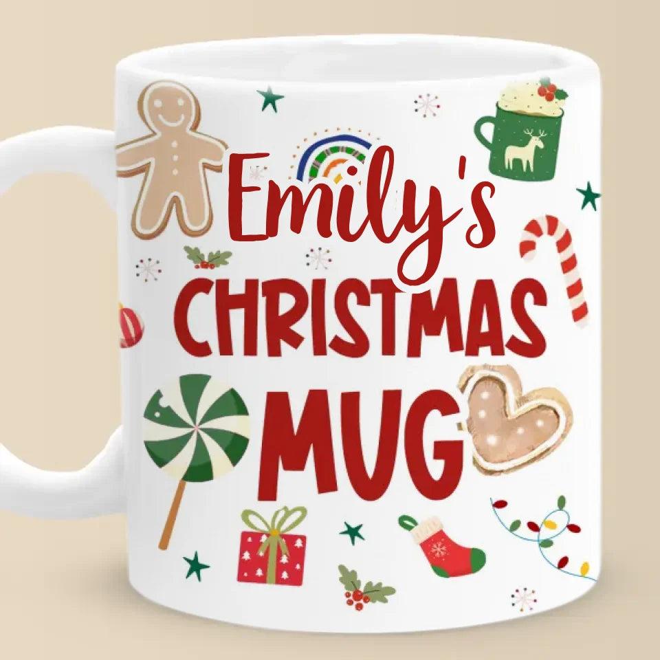 Custom Movie Watching Mug – Personalized Christmas Gift for Best Friends, Sisters & Family Members - Printingjoy