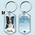 Personalized Pet Memorial Keychain – Custom Photo Sympathy Gift – Gift for Dog & Cat Lovers Printing Joy