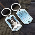 Personalized Pet Memorial Keychain – Custom Photo Sympathy Gift – Gift for Dog & Cat Lovers Printing Joy