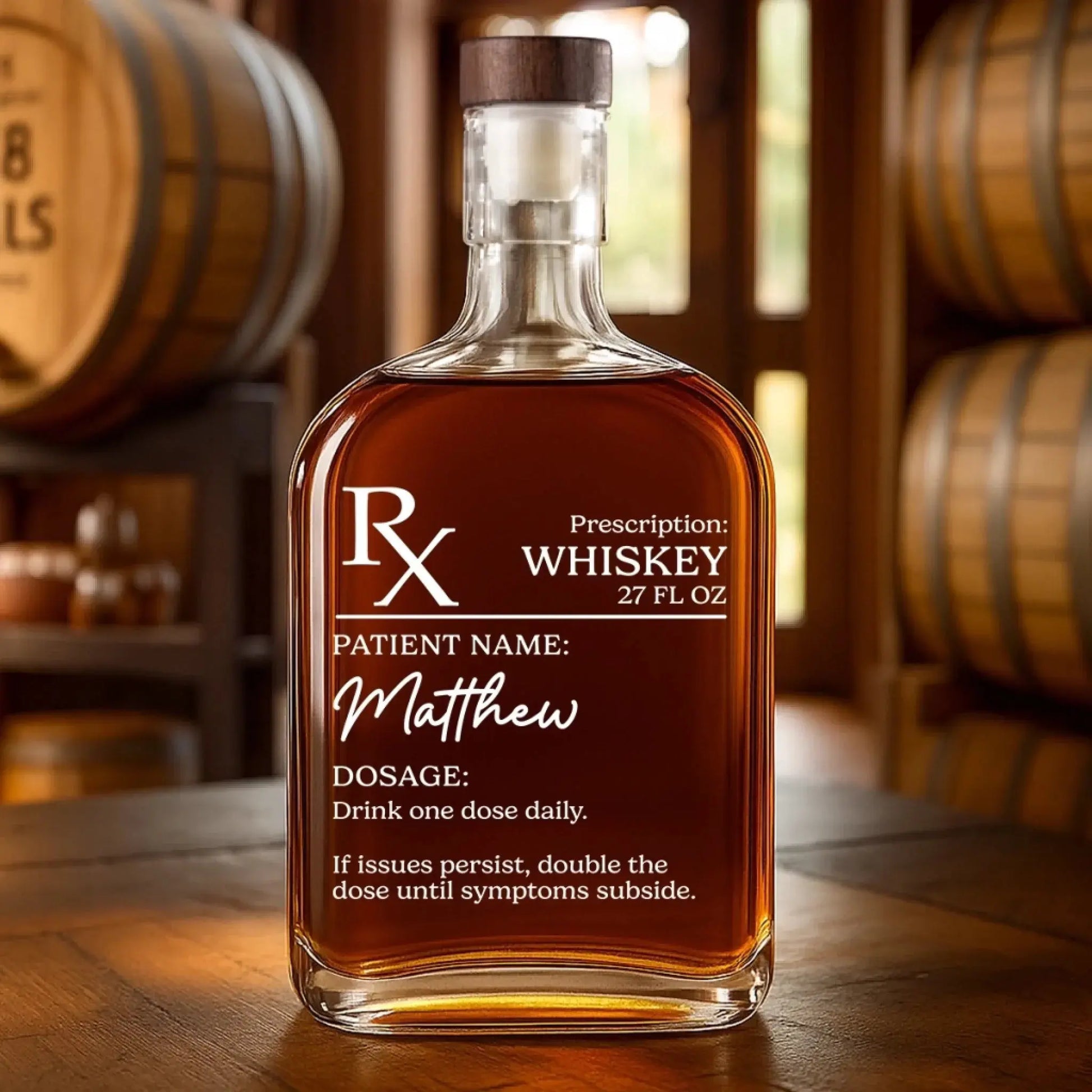 Refill As Often As Happiness Requires - Coworker Personalized Custom Whiskey Bottle - Gift For Coworkers, Work Friends, Colleagues, Family Members Printing Joy