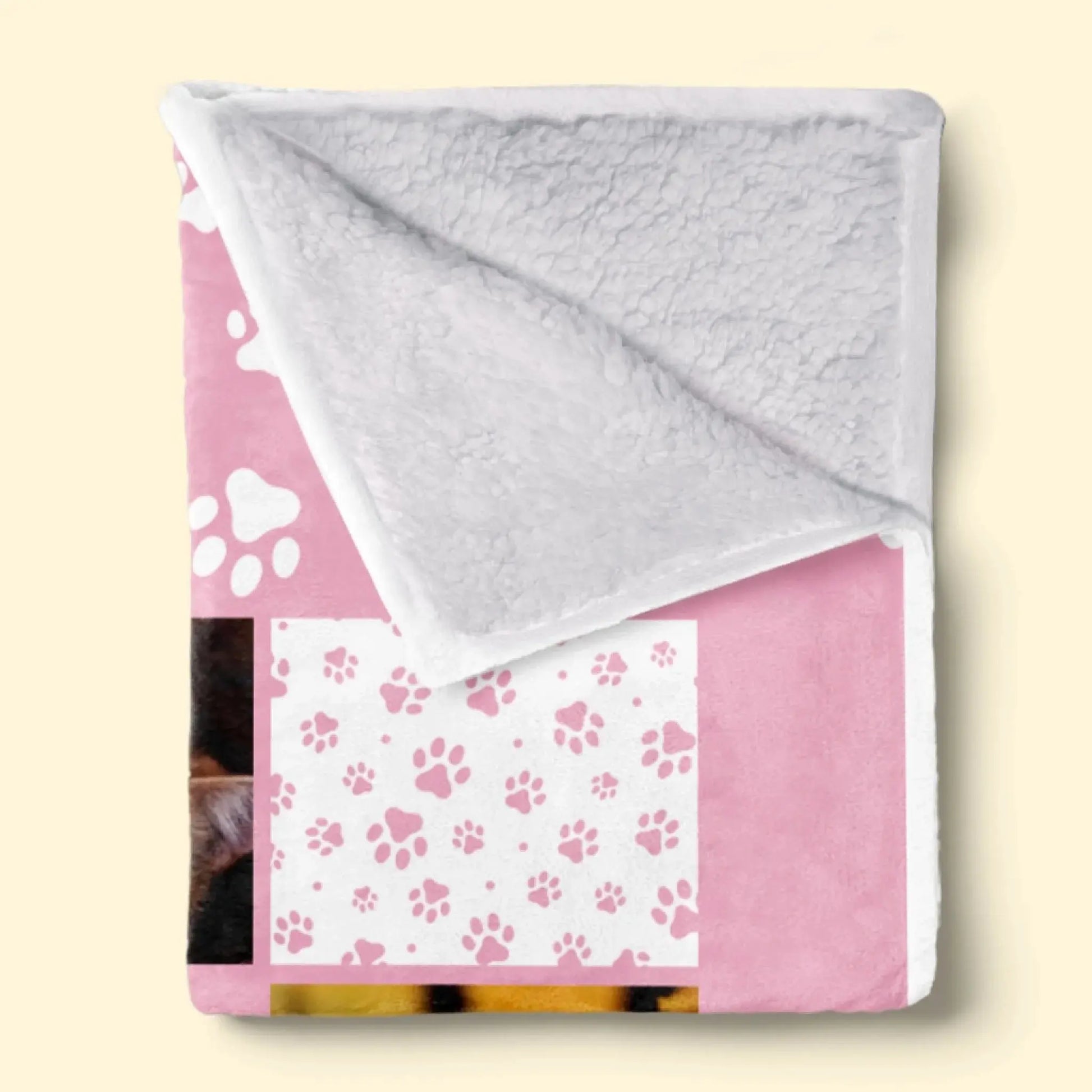 Custom Photo Blanket - Personalized Christmas Memorial Sympathy Gifts For Dogs, Cats - You Were My Favorite Hello And My Hardest Goodbye Printing Joy