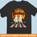 Custom Unisex T-shirt, Premium T-shirt, Hoodie - Personalized Halloween Birthday Gifts For Women, Besties, Sisters, BFF - Haunted By Laughter Together Dreamship