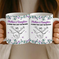 Custom Mug - Personalized Birthday Gifts For Mom, Daughter - Love Passed From Heart To Heart Printing Joy
