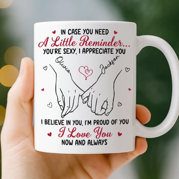 Custom Mug - Personalized Anniversary Wedding Gifts For Husband And Wife, Him And Her - Love Growing In Every Season