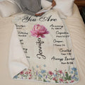 Custom Blanket - Personalized Birthday Gifts For Besties, Sisters, BFF, Family, Yourself - Created With Heart Printing Joy