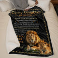 Custom Blanket - Personalized Birthday Gifts For Dad, Son, Daughter, Grandson, Granddaughter - You Mean The World Printing Joy
