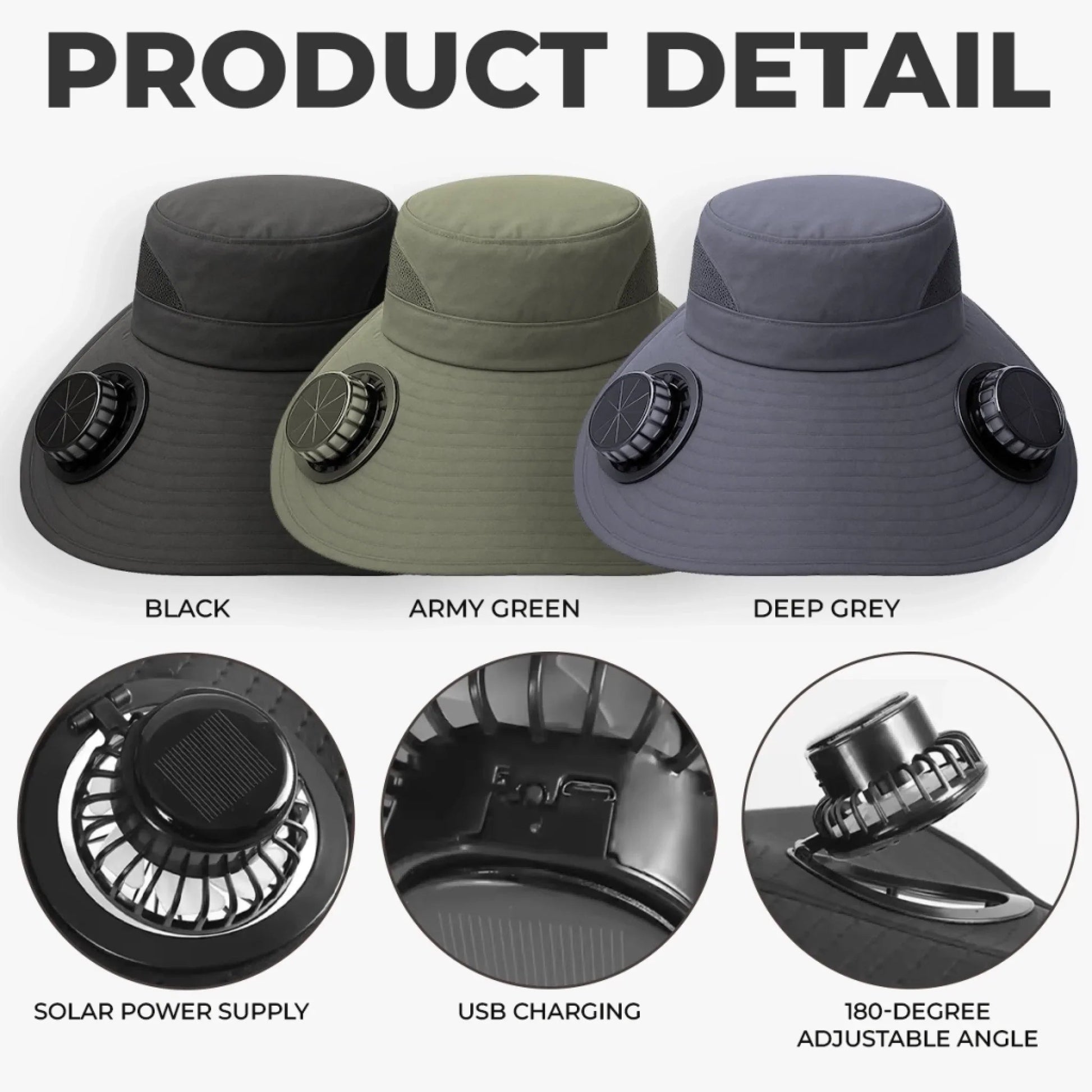 Custom Solar Fan Hat – Personalized Gardening Gift – Let Her Garden Grow Printing Joy