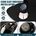 Custom Solar Fan Hat – Cool Shade, Happy Planting – Personalized Gardening Gift Printing Joy