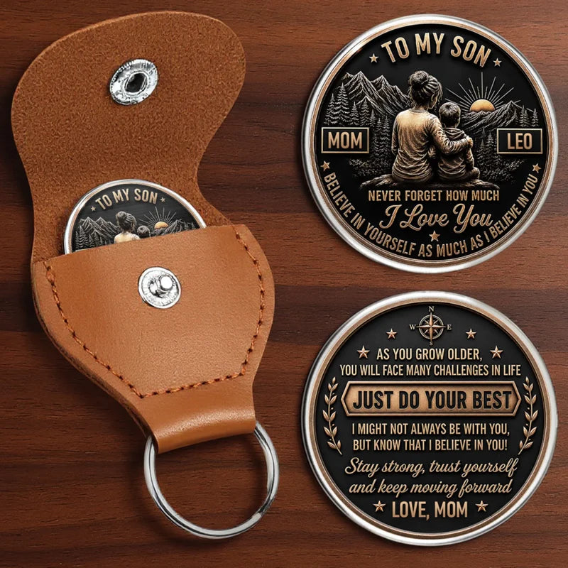Custom Pocket Hug - Personalized Birthday Gifts For Son - Dream Big Always Printing Joy