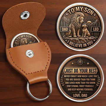 Custom Pocket Hug - Personalized Birthday Gifts For Son - Trust Your Own Journey Printing Joy
