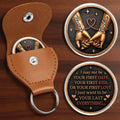 Custom Pocket Hug - Personalized Anniversary Wedding Gifts For Husband And Wife, Him And Her - To My Last Everything Printing Joy