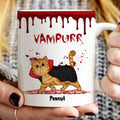 Custom Halloween Cat Mug - Personalized 