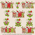 Personalized Grandma/Mom & Kids Names Christmas 2024 - Printingjoy